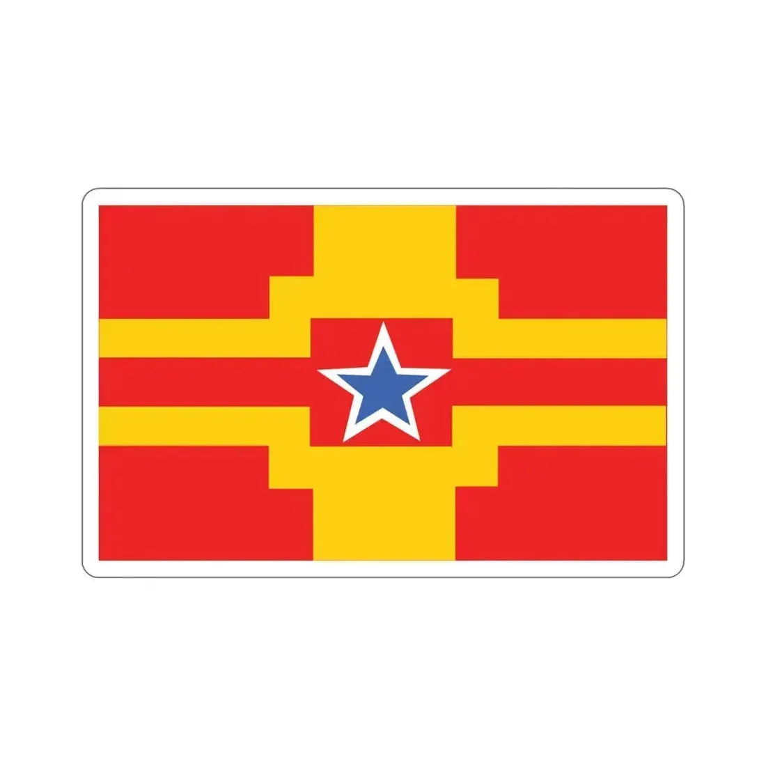 Flag of Langley BC Canada STICKER Vinyl Die-Cut Decal 4 Inch - The Sticker Space