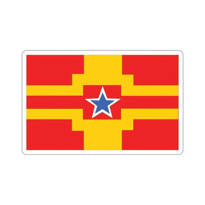 Flag of Langley BC Canada STICKER Vinyl Die-Cut Decal 4 Inch - The Sticker Space