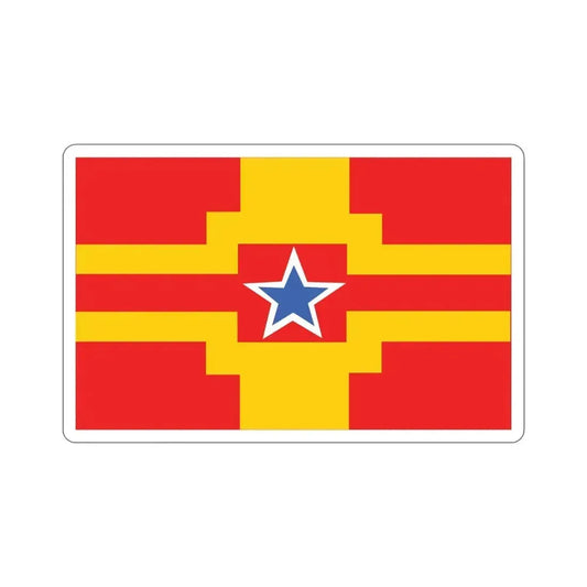 Flag of Langley BC Canada STICKER Vinyl Die-Cut Decal 6 Inch - The Sticker Space