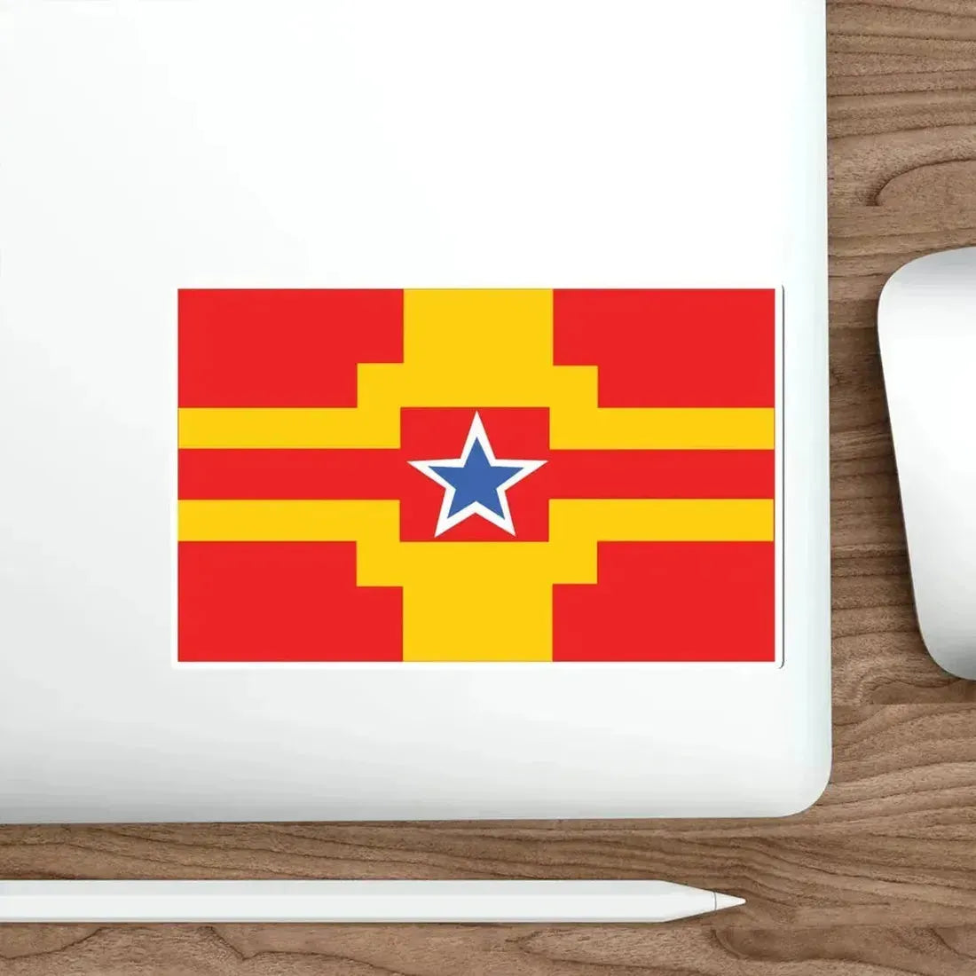 Flag of Langley BC Canada STICKER Vinyl Die-Cut Decal - The Sticker Space