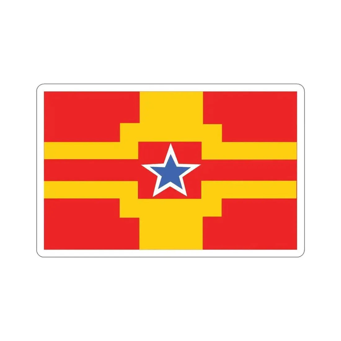 Flag of Langley BC Canada STICKER Vinyl Die-Cut Decal - The Sticker Space