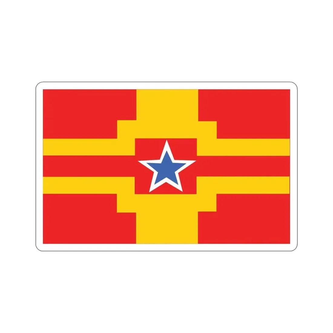 Flag of Langley BC Canada STICKER Vinyl Die-Cut Decal - The Sticker Space