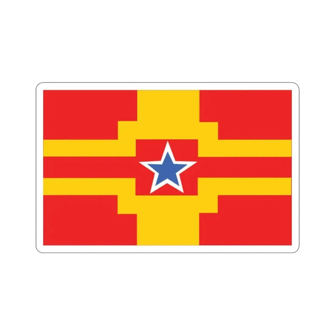 Flag of Langley BC Canada STICKER Vinyl Die-Cut Decal - The Sticker Space