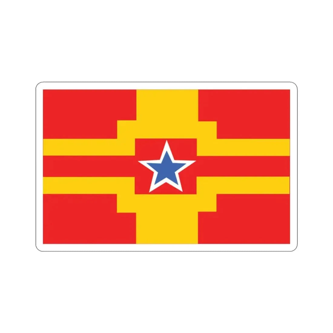 Flag of Langley BC Canada STICKER Vinyl Die-Cut Decal - The Sticker Space