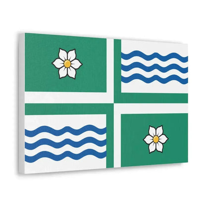 Flag of Langley British Columbia Canada - Canvas Wall Art - The Sticker Space