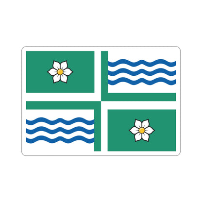 Flag of Langley British Columbia Canada STICKER Vinyl Die-Cut Decal-2 Inch-The Sticker Space