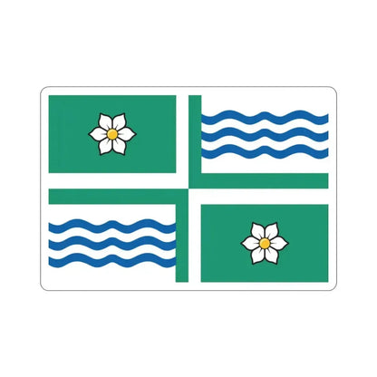 Flag of Langley British Columbia Canada STICKER Vinyl Die-Cut Decal 2 Inch - The Sticker Space