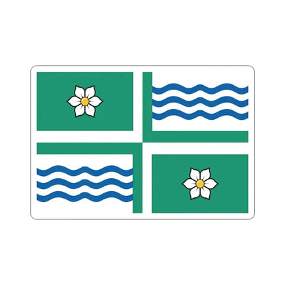 Flag of Langley British Columbia Canada STICKER Vinyl Die-Cut Decal - The Sticker Space