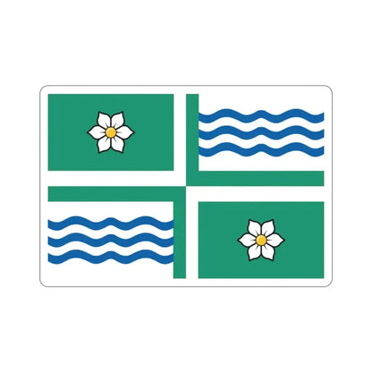 Flag of Langley British Columbia Canada STICKER Vinyl Die-Cut Decal - The Sticker Space