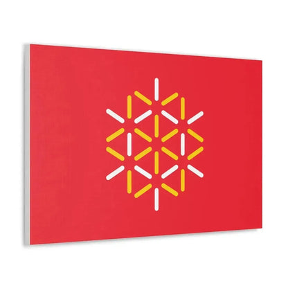 Flag of Languedoc Roussillon France 2 - Canvas Wall Art - The Sticker Space