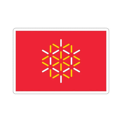 Flag of Languedoc Roussillon France 2 STICKER Vinyl Die-Cut Decal 6 Inch - The Sticker Space