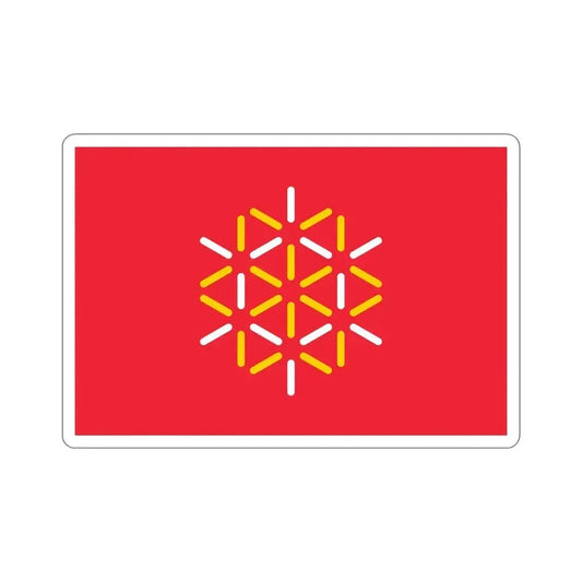 Flag of Languedoc Roussillon France 2 STICKER Vinyl Die-Cut Decal 6 Inch - The Sticker Space