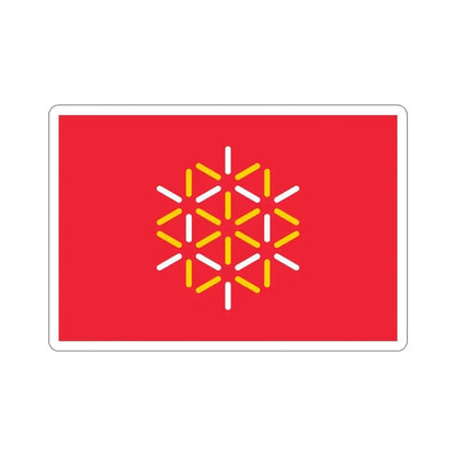 Flag of Languedoc Roussillon France 2 STICKER Vinyl Die-Cut Decal 6 Inch - The Sticker Space