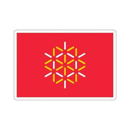 Flag of Languedoc Roussillon France 2 STICKER Vinyl Die-Cut Decal - The Sticker Space