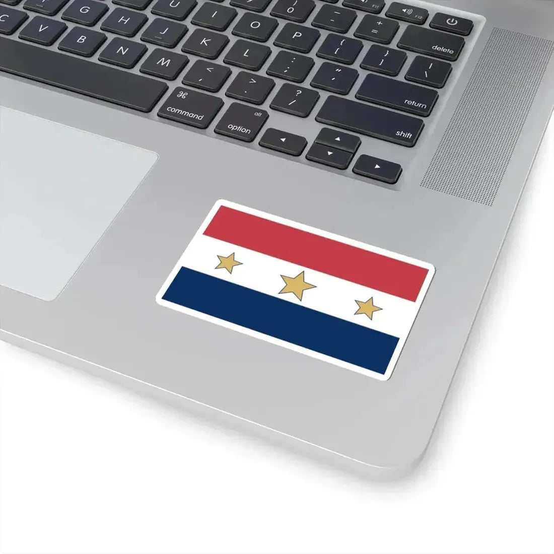 Flag of Lansing Illinois (United States) STICKER Vinyl Kiss-Cut Decal - The Sticker Space