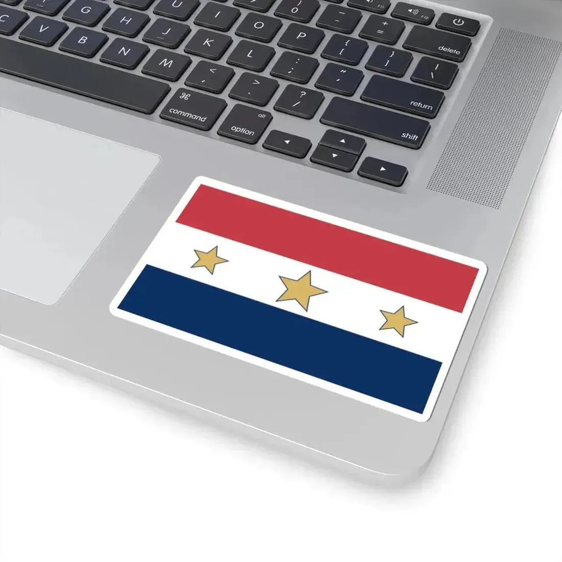 Flag of Lansing Illinois (United States) STICKER Vinyl Kiss-Cut Decal - The Sticker Space