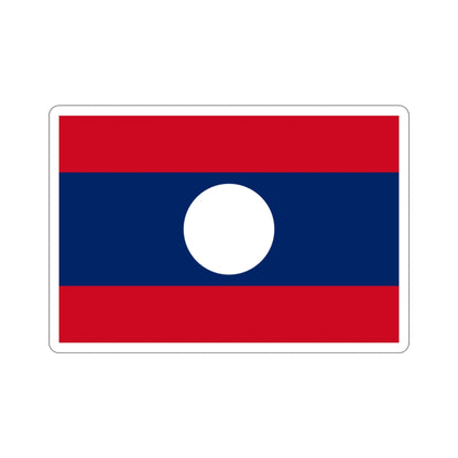 Flag of Laos STICKER Vinyl Die-Cut Decal-3 Inch-The Sticker Space