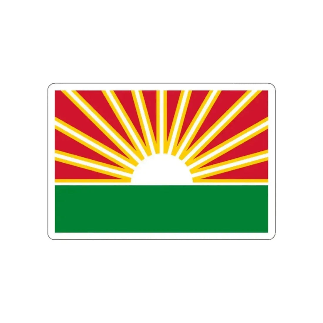 Flag of Lara Venezuela STICKER Vinyl Die-Cut Decal 2 Inch - The Sticker Space