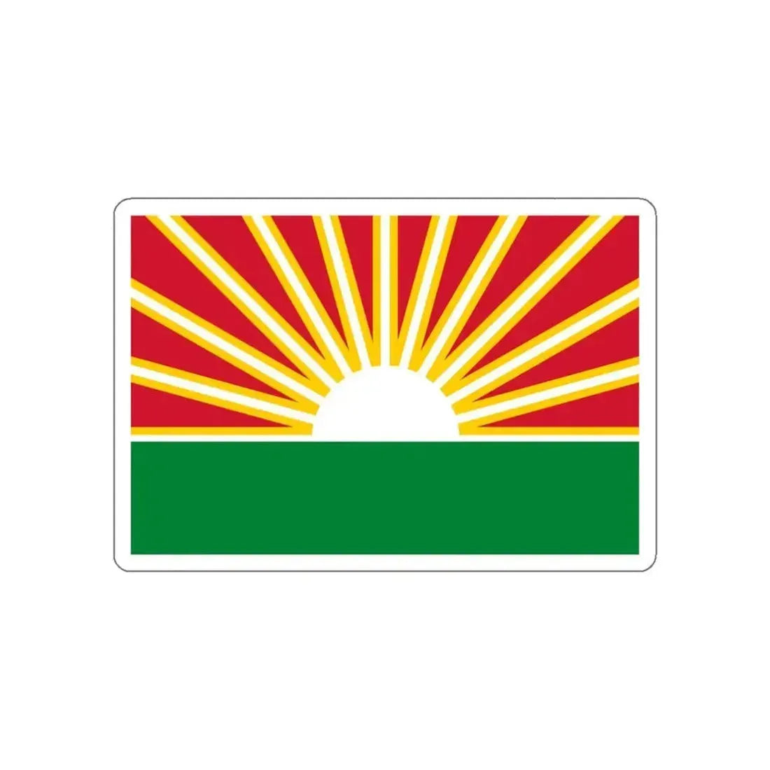 Flag of Lara Venezuela STICKER Vinyl Die-Cut Decal 3 Inch - The Sticker Space