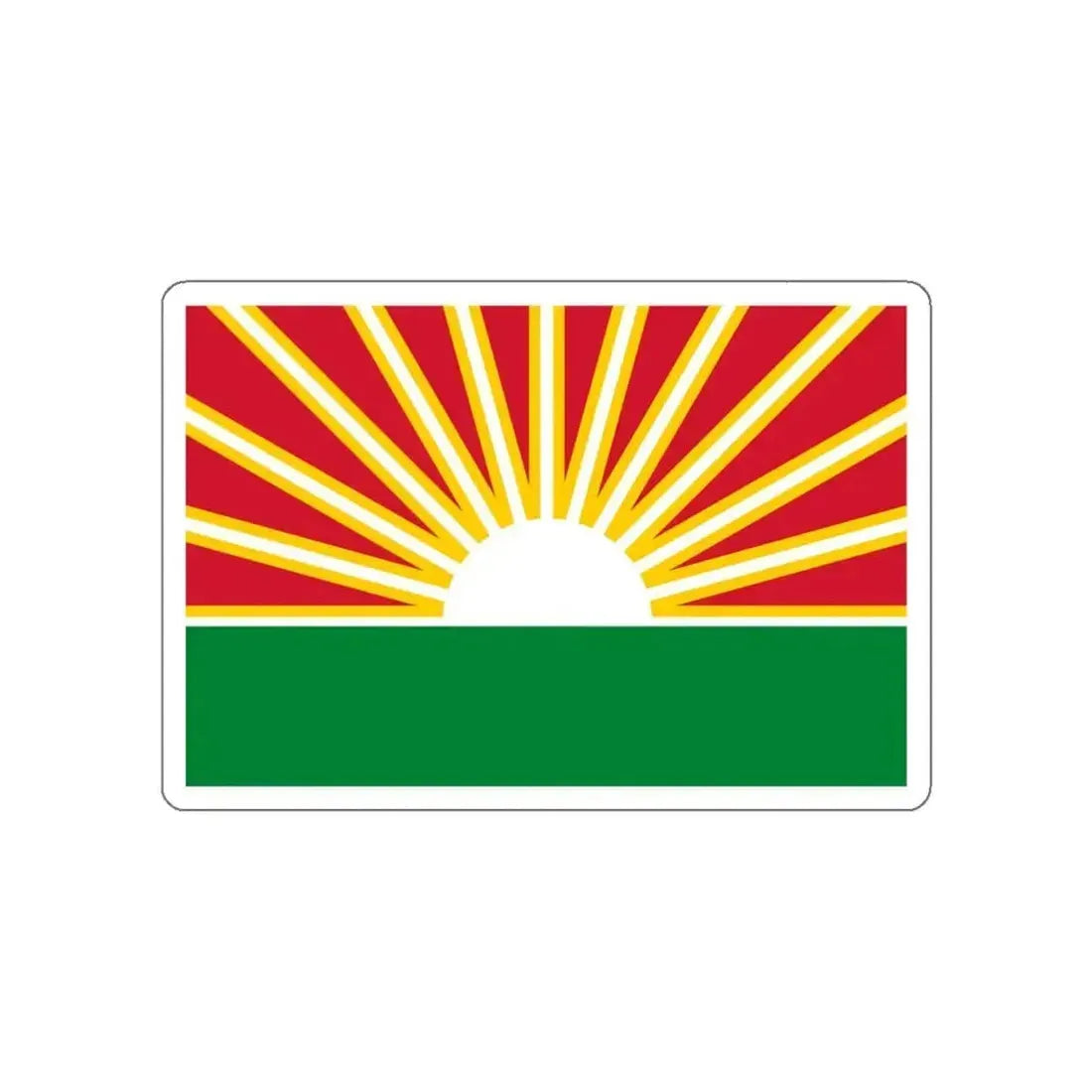 Flag of Lara Venezuela STICKER Vinyl Die-Cut Decal 6 Inch - The Sticker Space