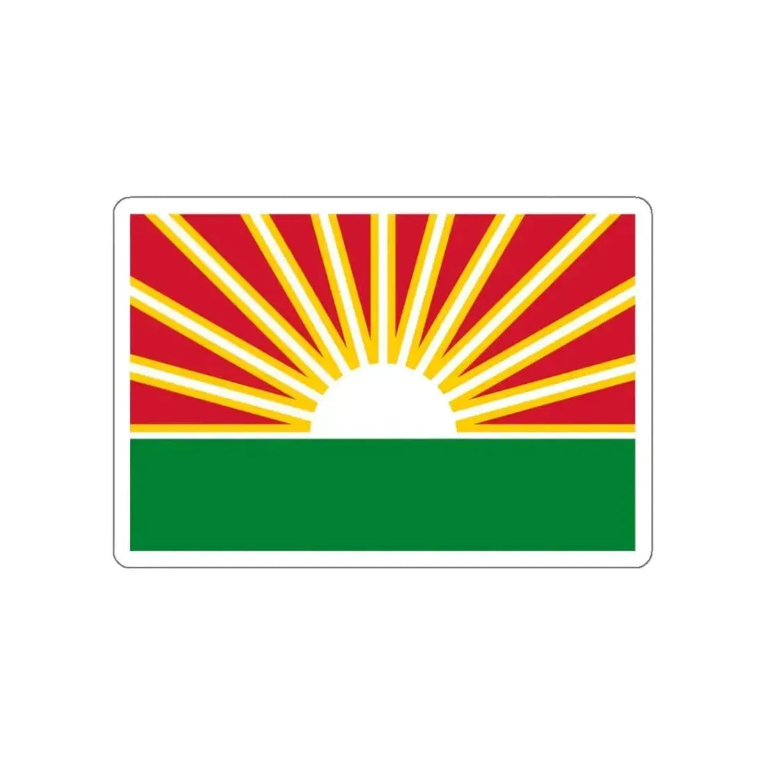 Flag of Lara Venezuela STICKER Vinyl Die-Cut Decal - The Sticker Space