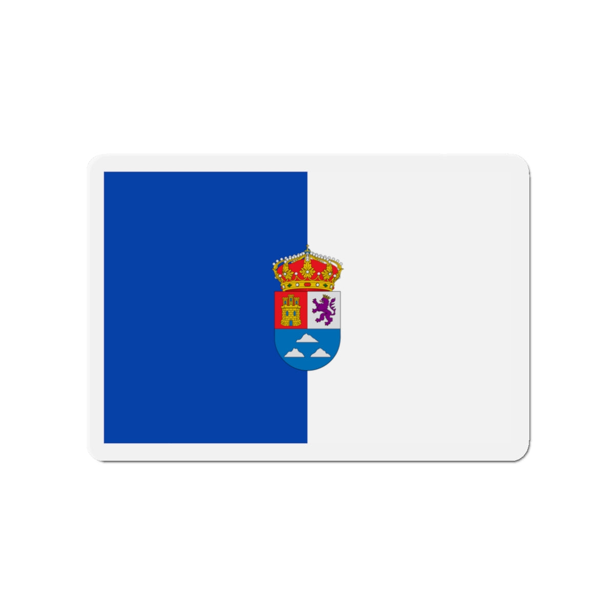 Flag of Las Palmas Spain - Die-Cut Magnet-3" x 3"-The Sticker Space