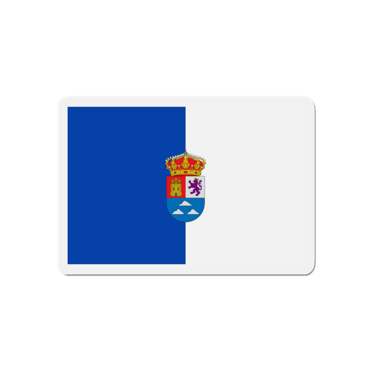 Flag of Las Palmas Spain - Die-Cut Magnet-5" x 5"-The Sticker Space