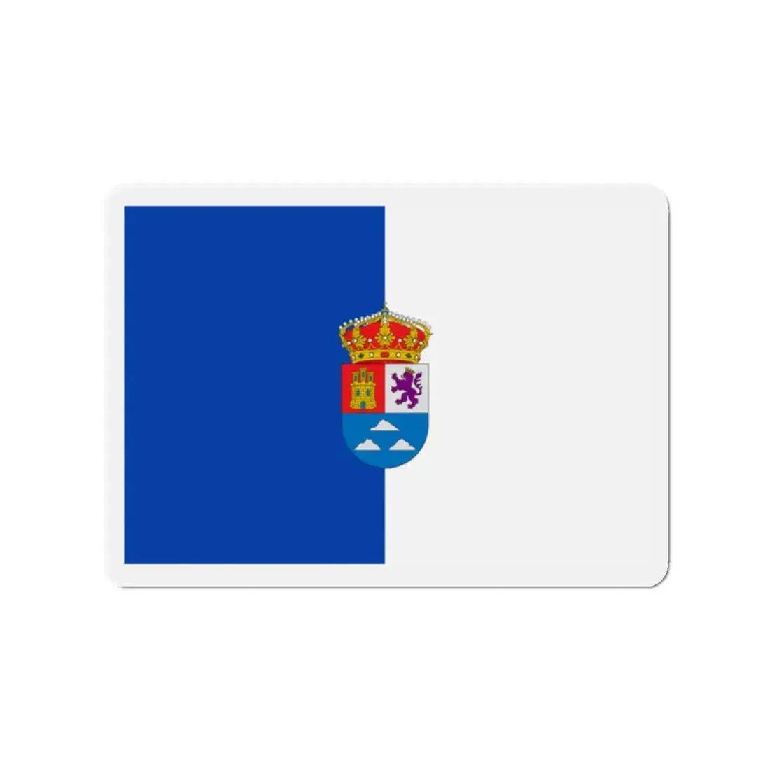 Flag of Las Palmas Spain - Refrigerator Magnet 2 Inch - The Sticker Space
