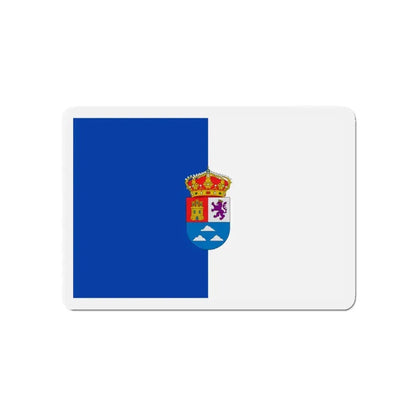 Flag of Las Palmas Spain - Refrigerator Magnet 4 Inch - The Sticker Space