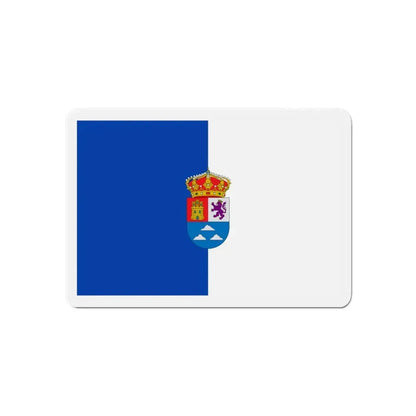 Flag of Las Palmas Spain - Refrigerator Magnet 6 Inch - The Sticker Space