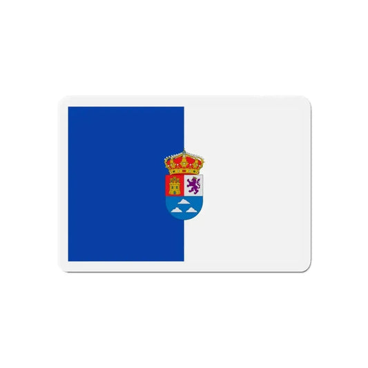 Flag of Las Palmas Spain - Refrigerator Magnet 6 Inch - The Sticker Space
