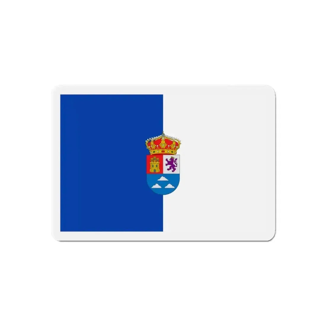 Flag of Las Palmas Spain - Refrigerator Magnet - The Sticker Space