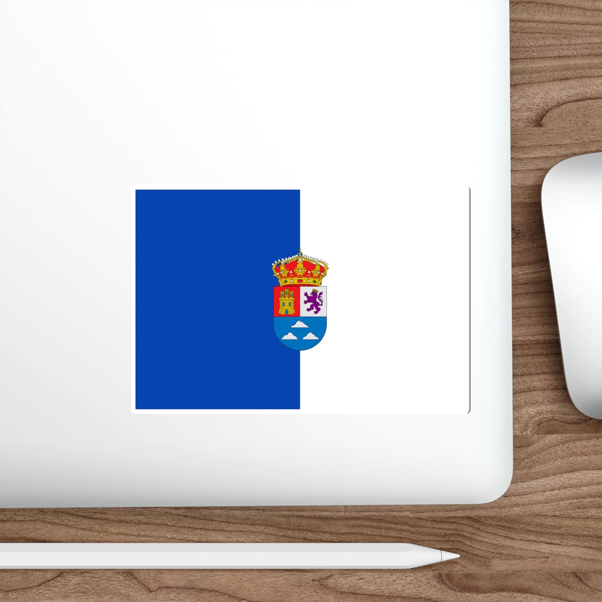 Flag of Las Palmas Spain STICKER Vinyl Die-Cut Decal-The Sticker Space