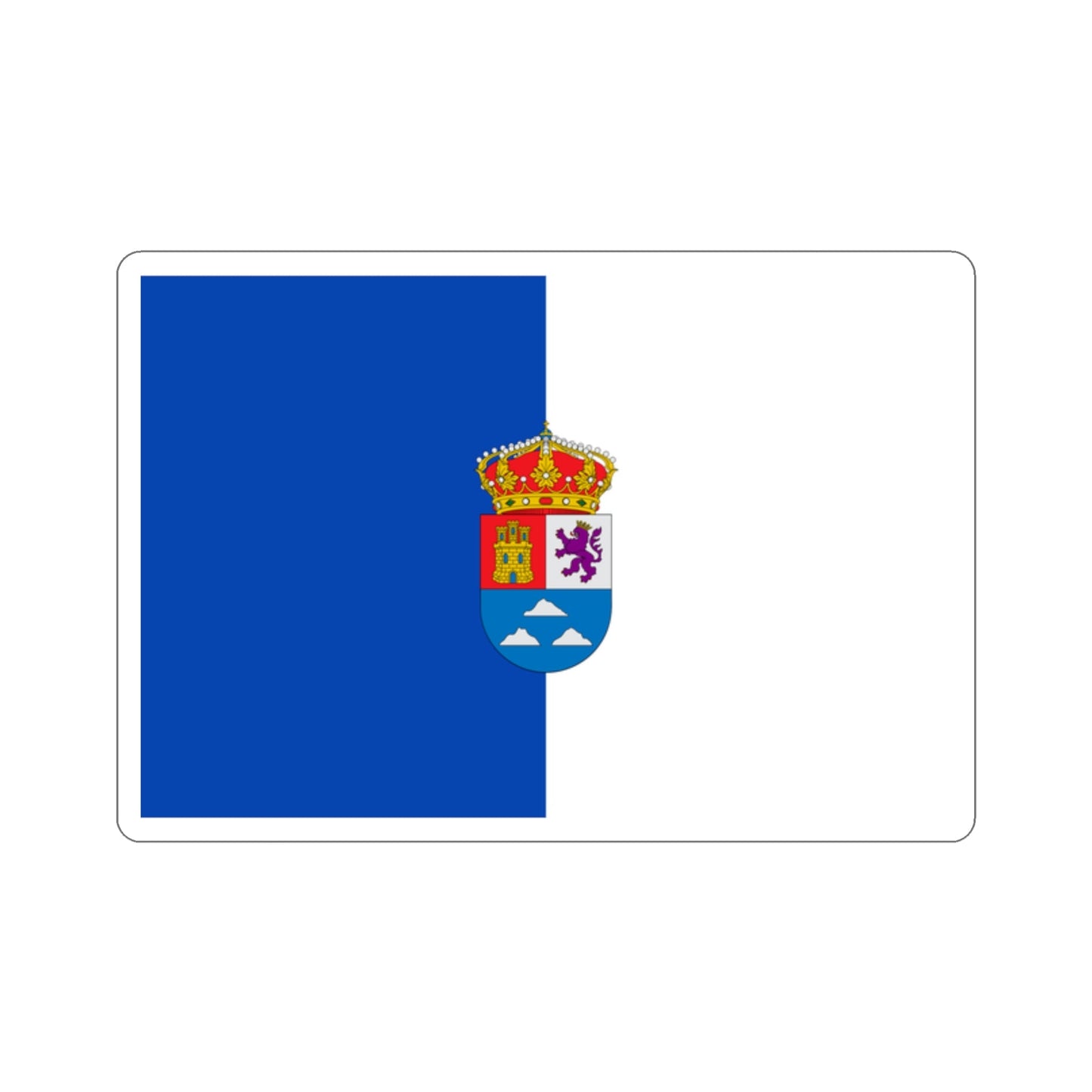 Flag of Las Palmas Spain STICKER Vinyl Die-Cut Decal-2 Inch-The Sticker Space