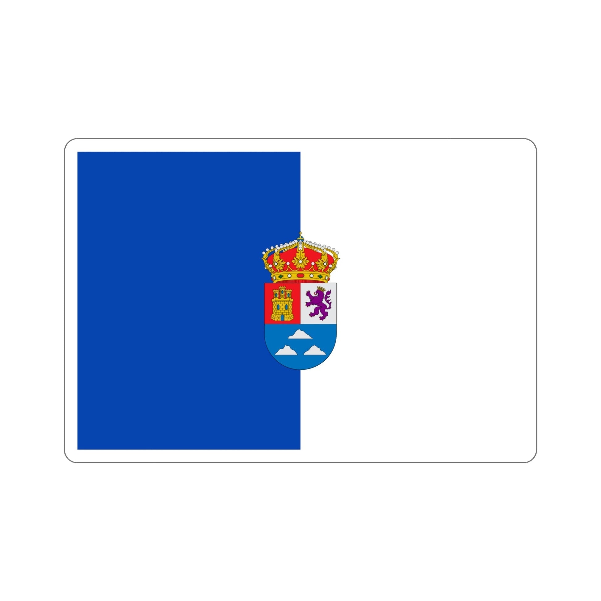 Flag of Las Palmas Spain STICKER Vinyl Die-Cut Decal-5 Inch-The Sticker Space