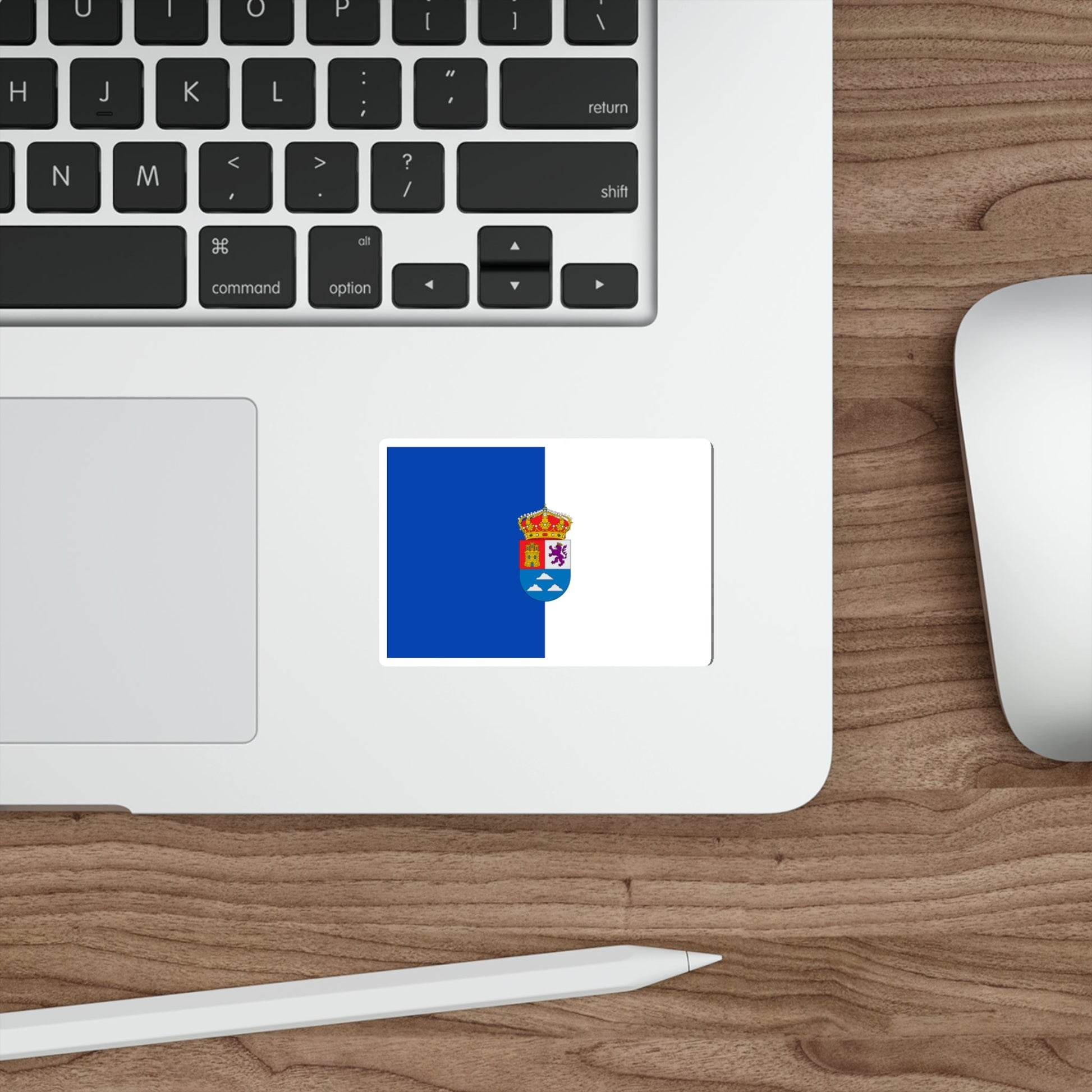 Flag of Las Palmas Spain STICKER Vinyl Die-Cut Decal-The Sticker Space