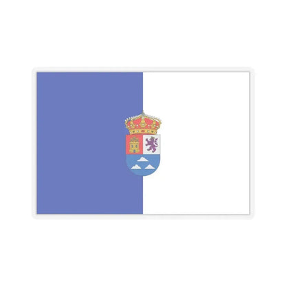 Flag of Las Palmas Spain - STICKER Vinyl Kiss-Cut Decal 3 Inch Transparent - The Sticker Space
