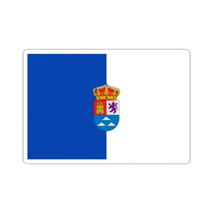 Flag of Las Palmas Spain - STICKER Vinyl Kiss-Cut Decal 3 Inch White - The Sticker Space
