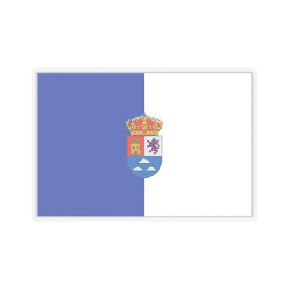 Flag of Las Palmas Spain - STICKER Vinyl Kiss-Cut Decal 4 Inch Transparent - The Sticker Space