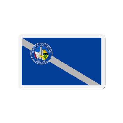 Flag of Las Vegas Nevada - Die-Cut Magnet-4" x 4"-The Sticker Space