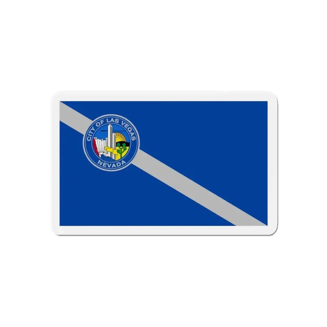 Flag of Las Vegas Nevada - Refrigerator Magnet - The Sticker Space