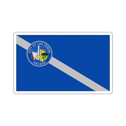 Flag of Las Vegas, Nevada - STICKER Vinyl Kiss-Cut Decal 2 Inch White - The Sticker Space
