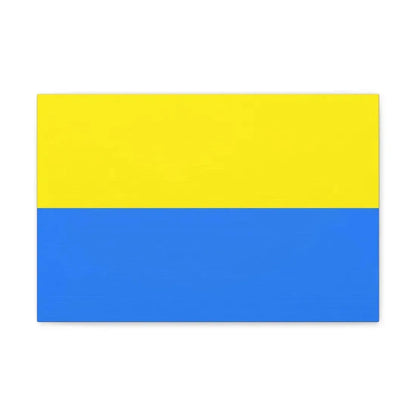 Flag of Latacunga Ecuador - Canvas Wall Art 18″ x 12″ 1.25" - The Sticker Space
