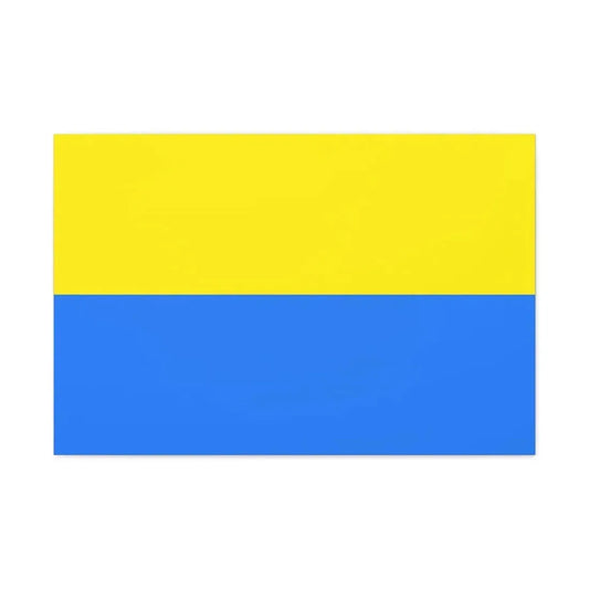 Flag of Latacunga Ecuador - Canvas Wall Art 36" x 24" 1.25" - The Sticker Space