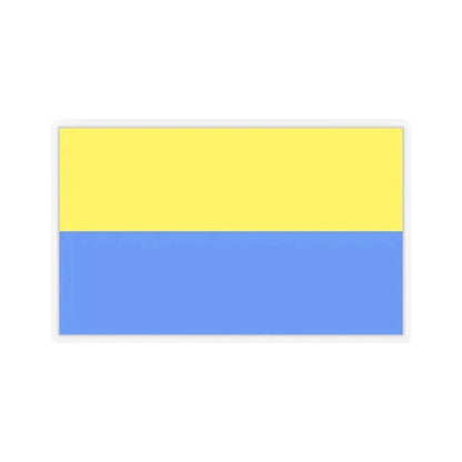 Flag of Latacunga Ecuador - STICKER Vinyl Kiss-Cut Decal 2 Inch Transparent - The Sticker Space