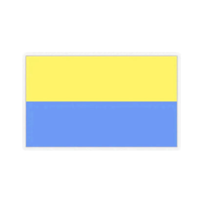 Flag of Latacunga Ecuador - STICKER Vinyl Kiss-Cut Decal 6 Inch Transparent - The Sticker Space