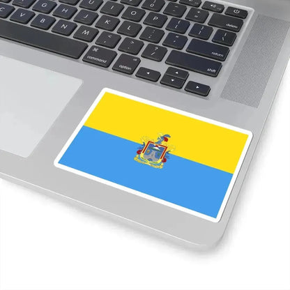 Flag of Latacunga (Ecuador) STICKER Vinyl Kiss-Cut Decal - The Sticker Space
