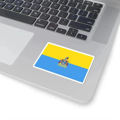 Flag of Latacunga (Ecuador) STICKER Vinyl Kiss-Cut Decal - The Sticker Space