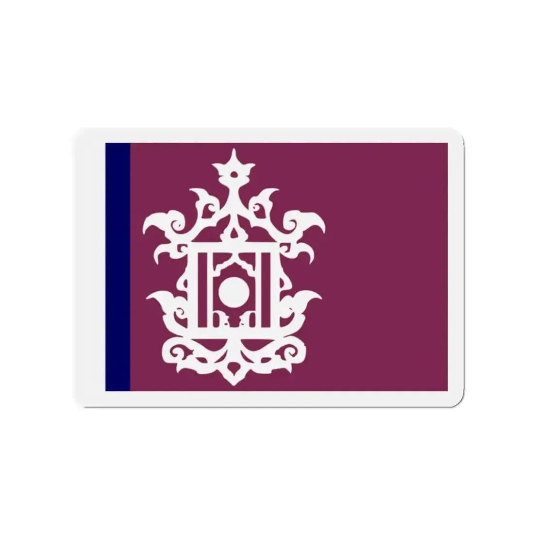 Flag of Late 19th Century Flag of Sulu Malaysia - Refrigerator Magnet 2 Inch - The Sticker Space