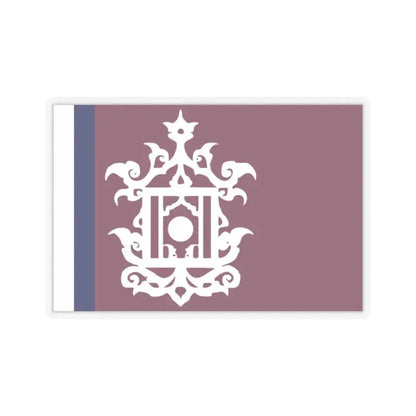Flag of Late 19th Century Flag of Sulu Malaysia - STICKER Vinyl Kiss-Cut Decal 2 Inch Transparent - The Sticker Space